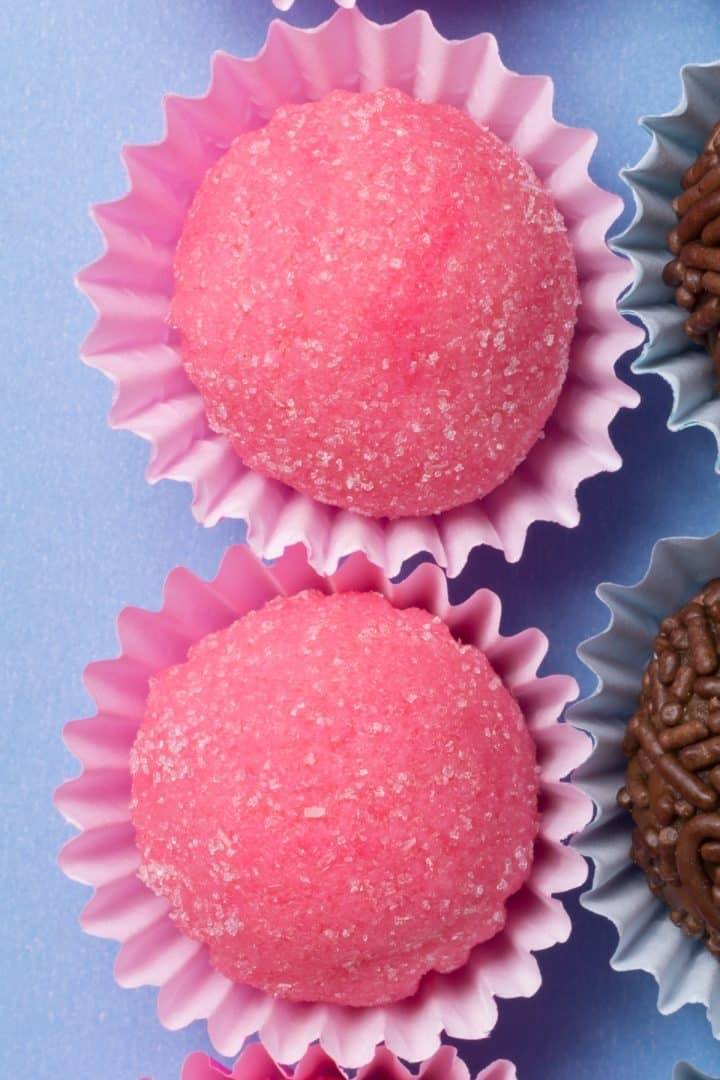 Brigadeiro de Morango 11 Brigadeiro de Morango top view