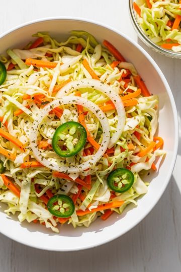 curtido (Salvadoran Pickled Cabbage)