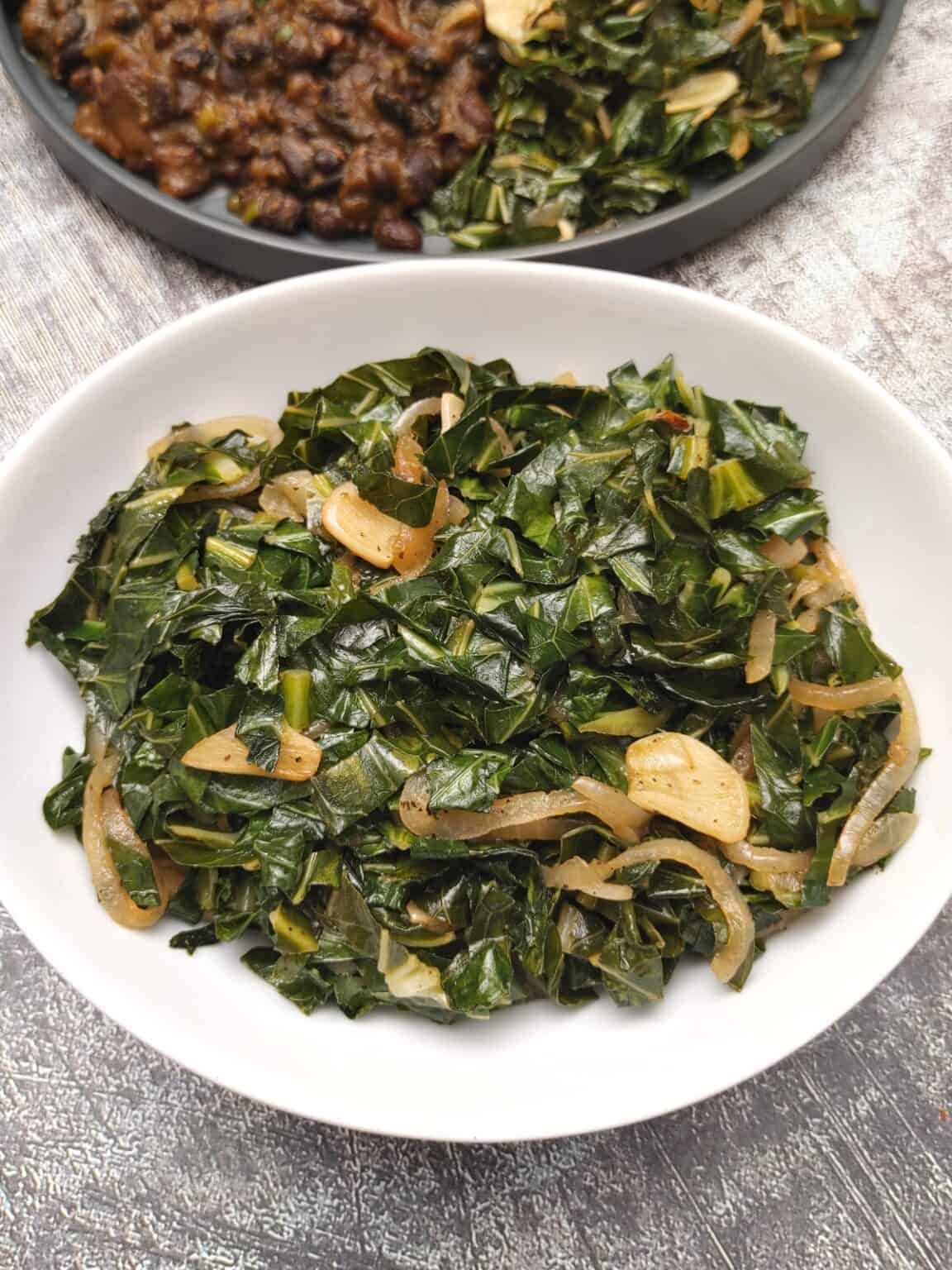 Authentic Brazilian Collard Greens Camila Made