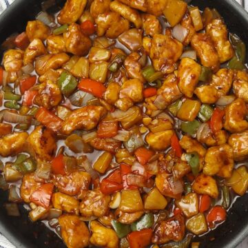 Easy Sweet and Sour Chicken No Deep-Frying Required