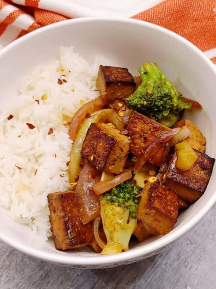 Easy Sweet and Sour Tofu