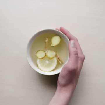 Lemon ginger Tea