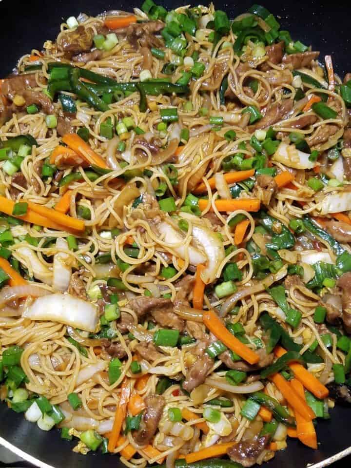 30-minute Chinese Beef Chow Mein recipe