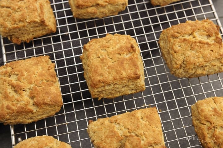 Healthy 100% Whole Wheat Biscuits 4