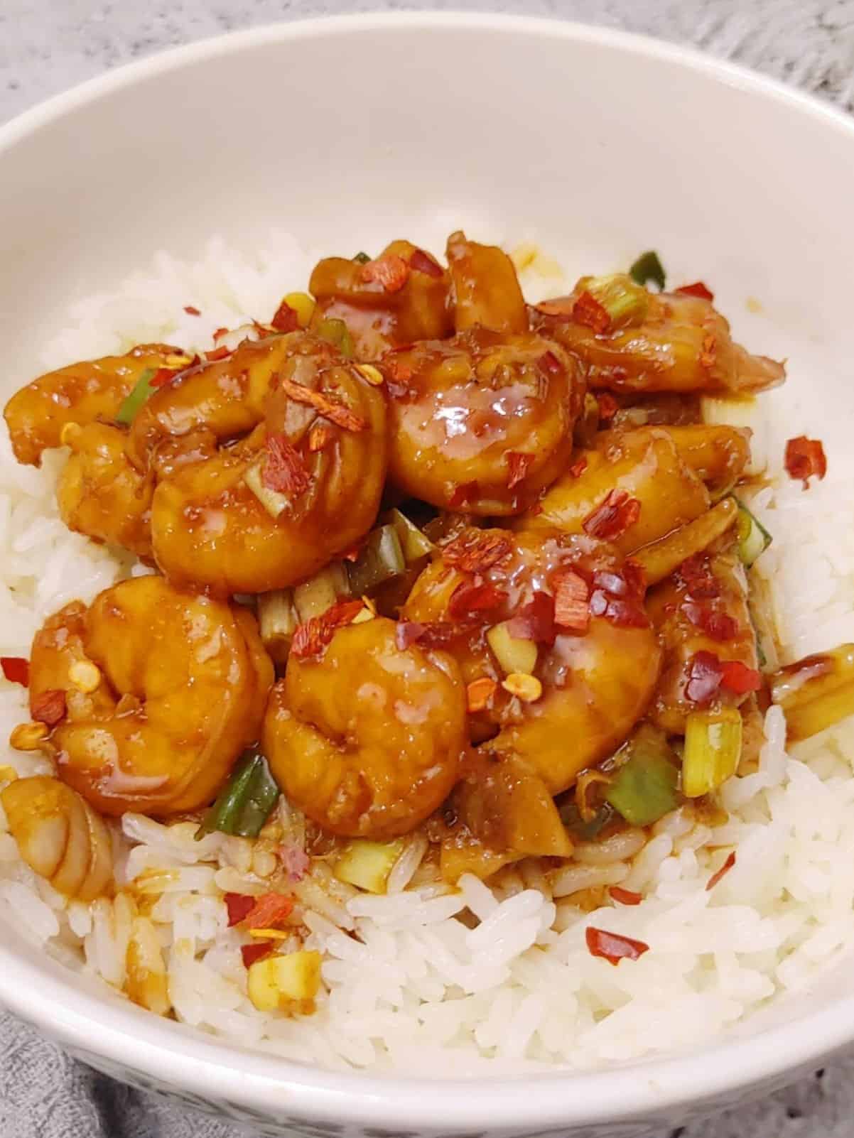 Honey Garlic Shrimp