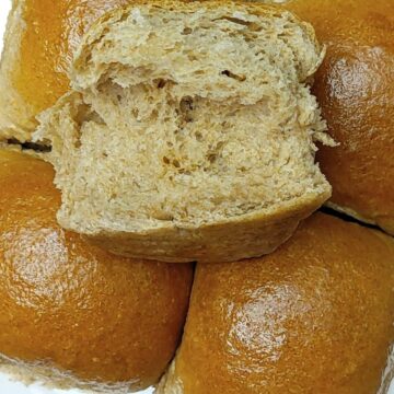 The Best 100% Whole Wheat Dinner Rolls