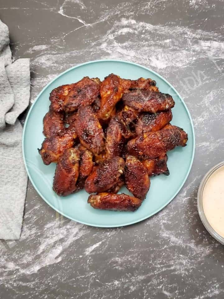 The Best Korean Style Spicy Chicken Wings
