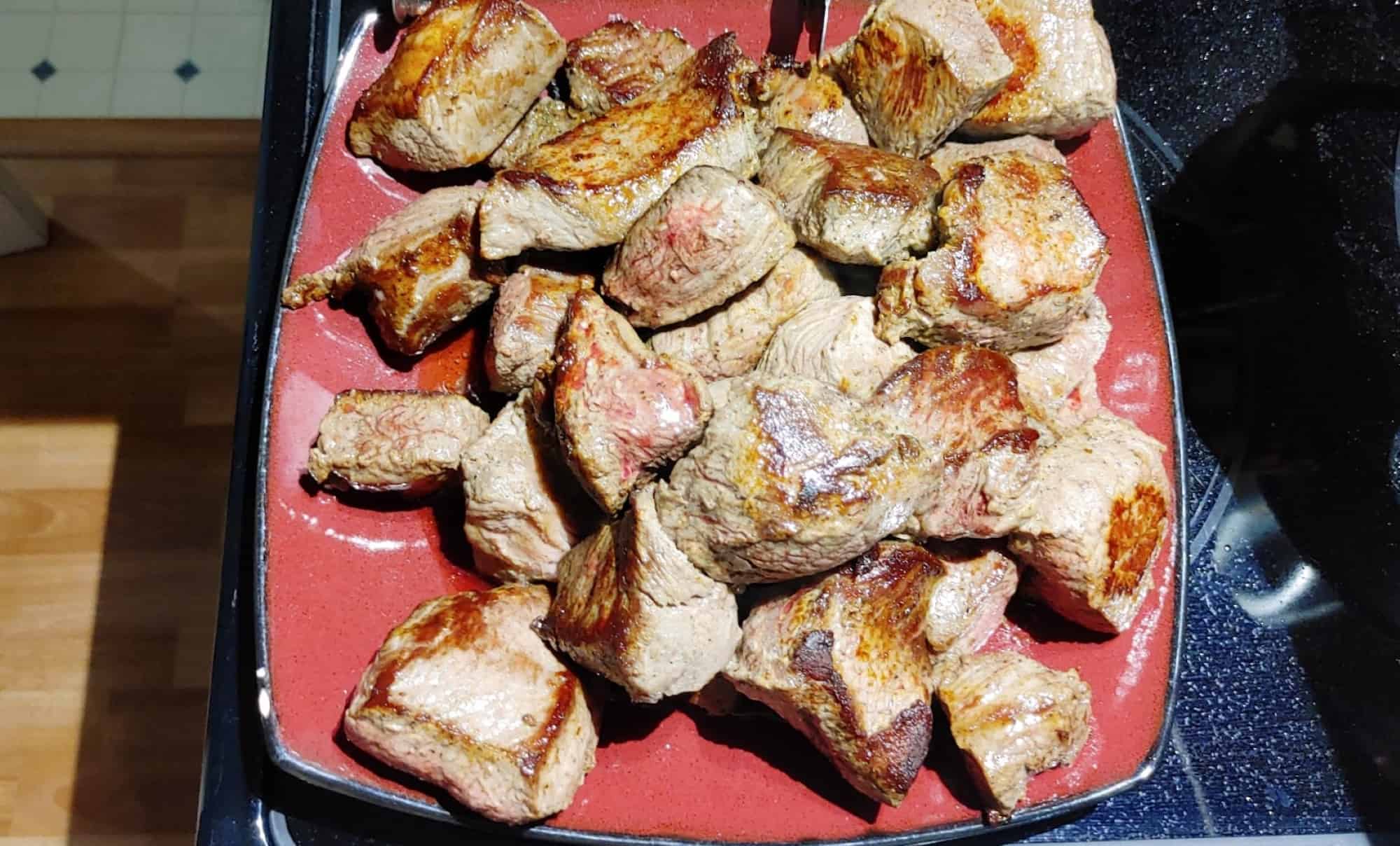 Homemade Beef Stew with Carrots and Sweet Potatoes Recipe