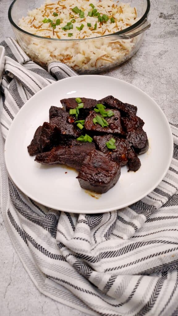Delicious Asian Braised Beef Asado a la Olla Asiática Camila Made