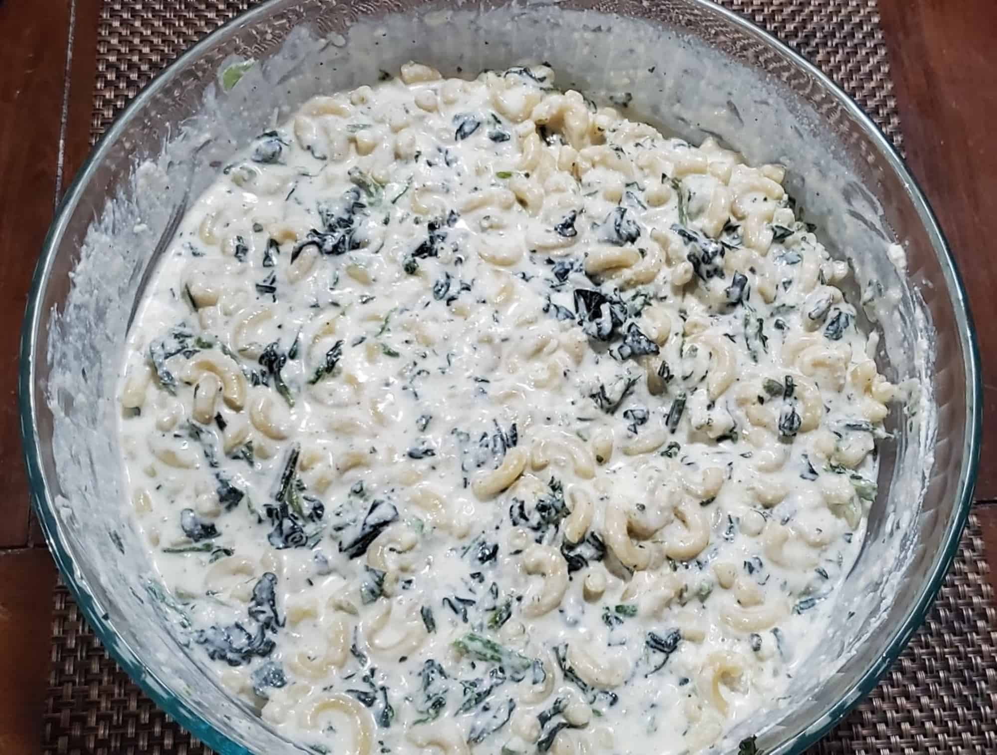 Easy Baked Pasta with Creamed Spinach 12 Homemade Baked Pasta with Creamed Spinach