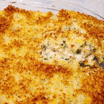 Baked Pasta with Creamed Spinach