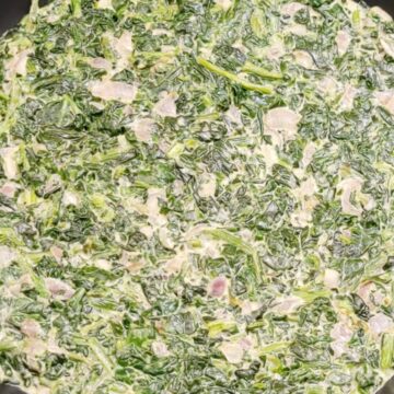 Homemade Creamed Spinach