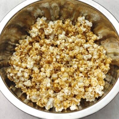 The Best easy & quick Maple Caramel Popcorn