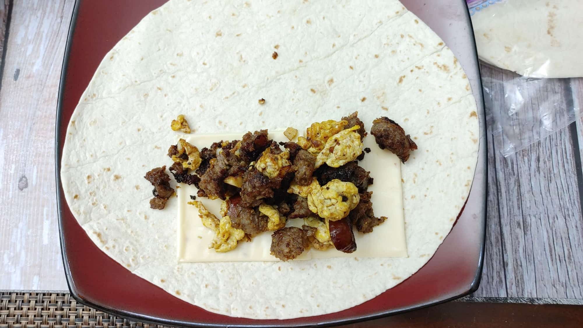 The Best Sausage Breakfast Burritos