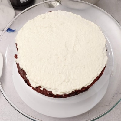 The Best Red Velvet Cake with Coconut Cream Cheese Frosting 14