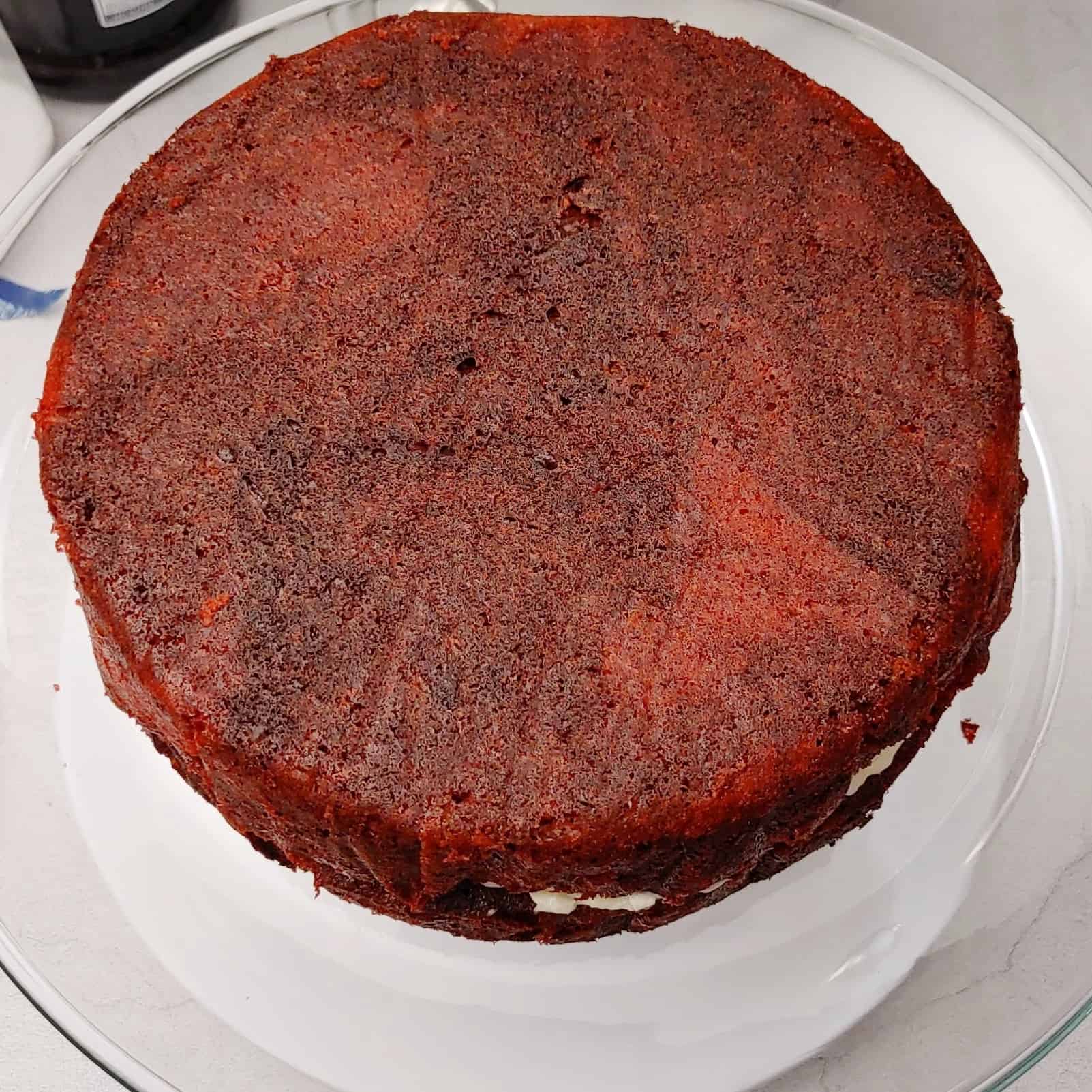 The Best Red Velvet Cake with Coconut Cream Cheese Frosting 15