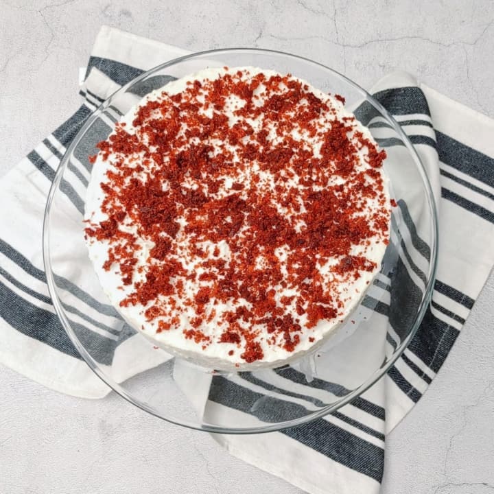 The Best Red Velvet Cake with Coconut Cream Cheese Frosting 18