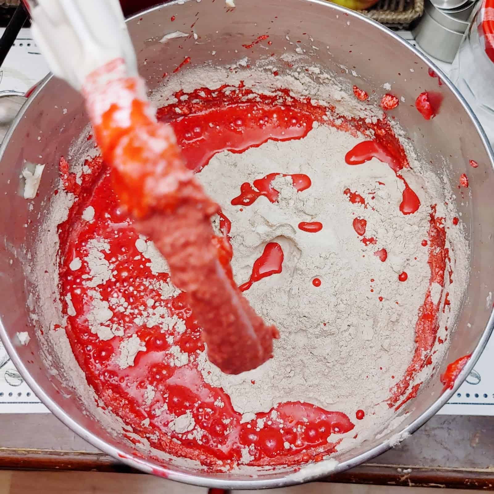 The Best Red Velvet Cake with Coconut Cream Cheese Frosting 6