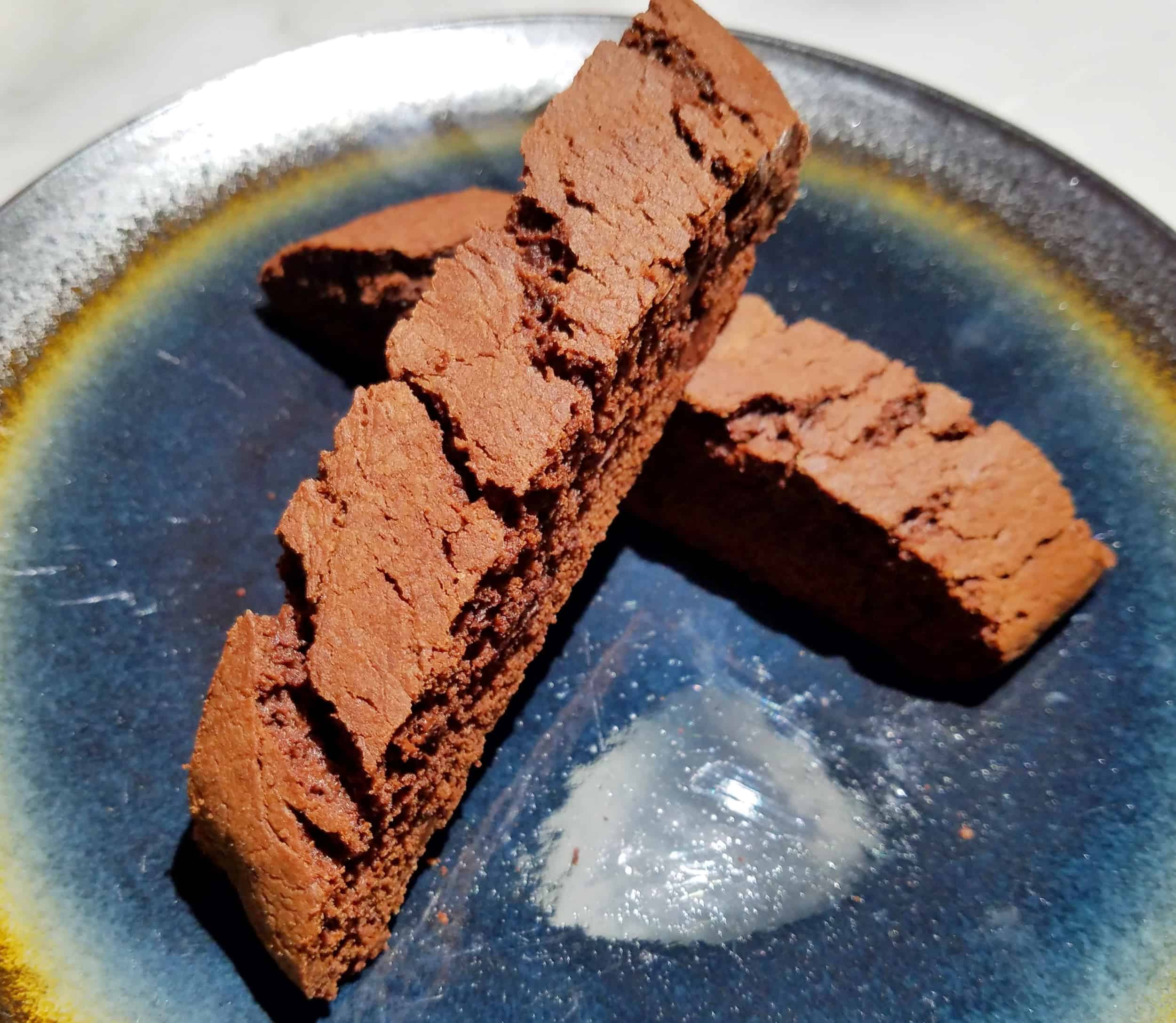 Quick Double Chocolate Biscotti