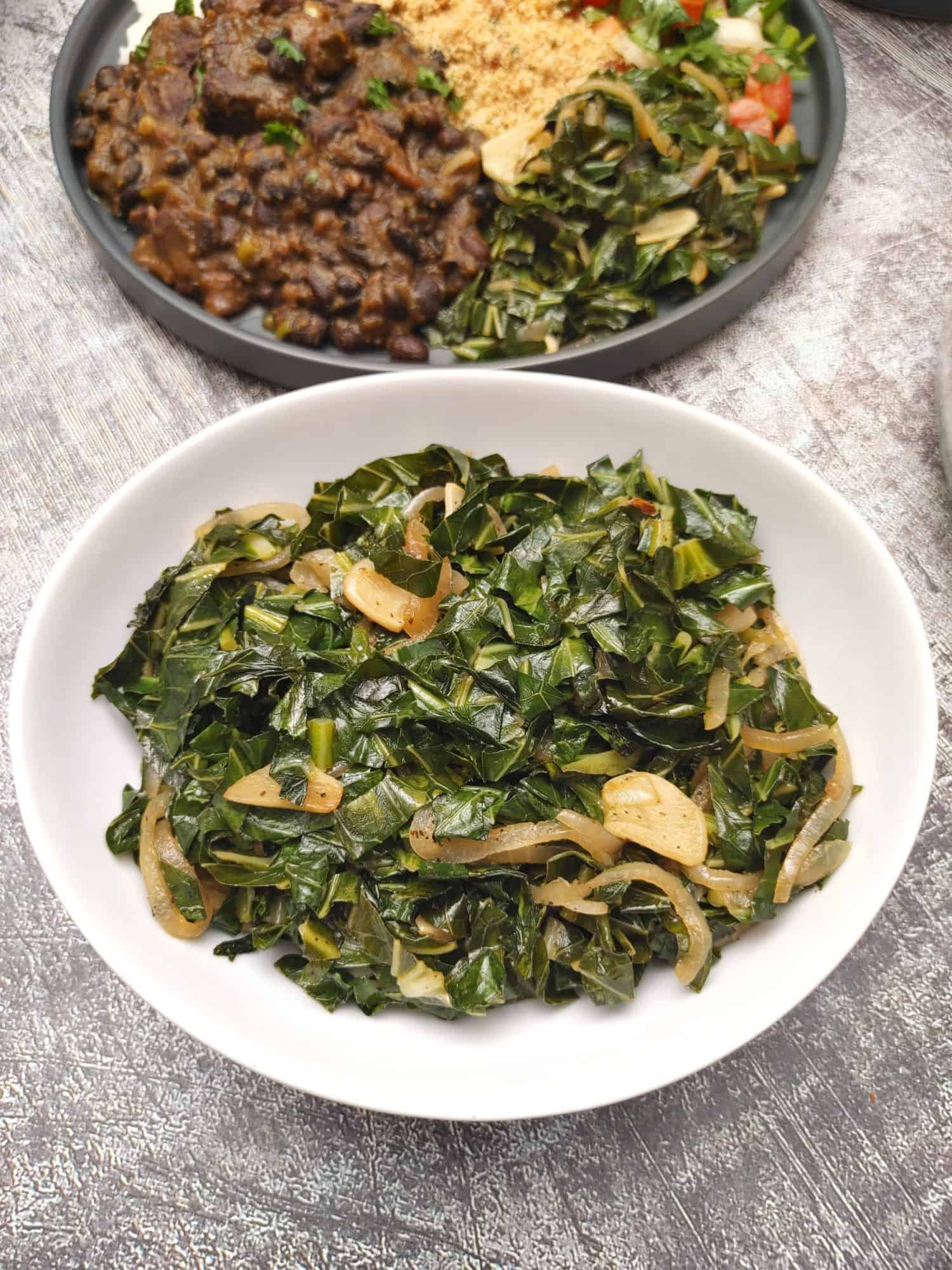 Authentic Brazilian Collard Greens Camila Made