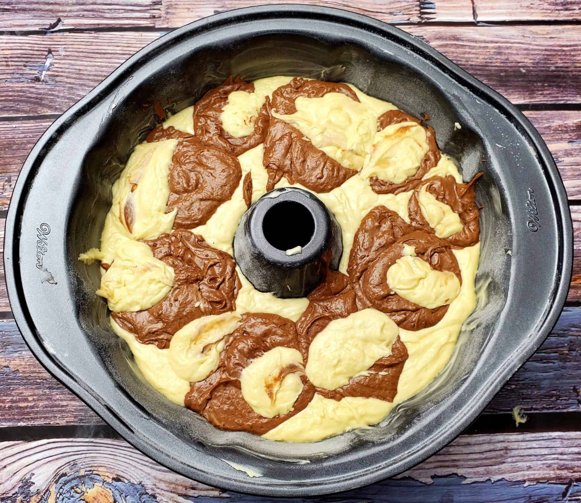 My Kids Favorite Marble Bundt Cake ''Budin Marmolada''