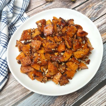 Quick Roasted Sweet Potatoes