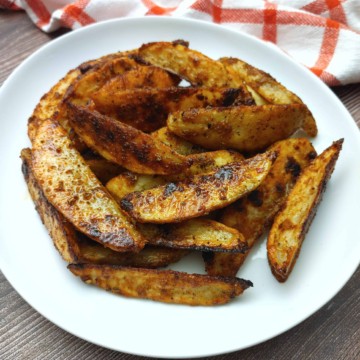 Quick Baked Spicy Potato Wedges