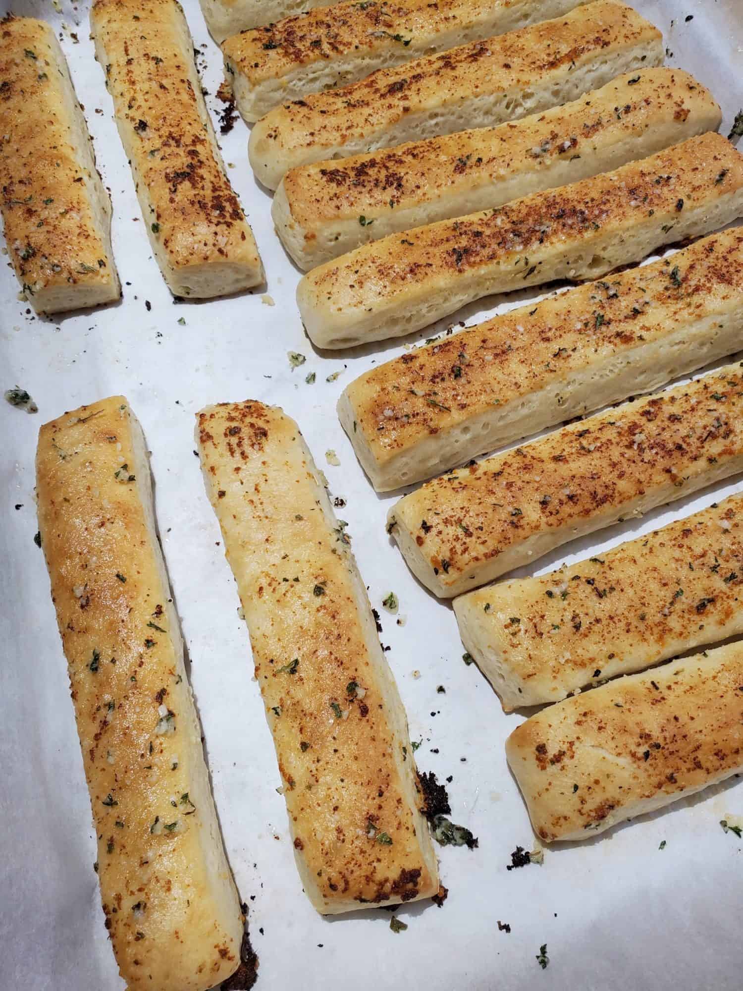 The Best Homemade Breadsticks
