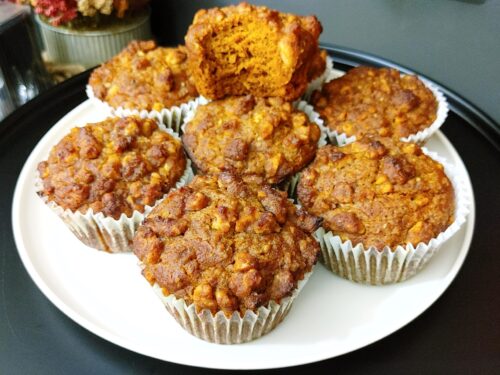 Whole Wheat Pumpkin Muffins