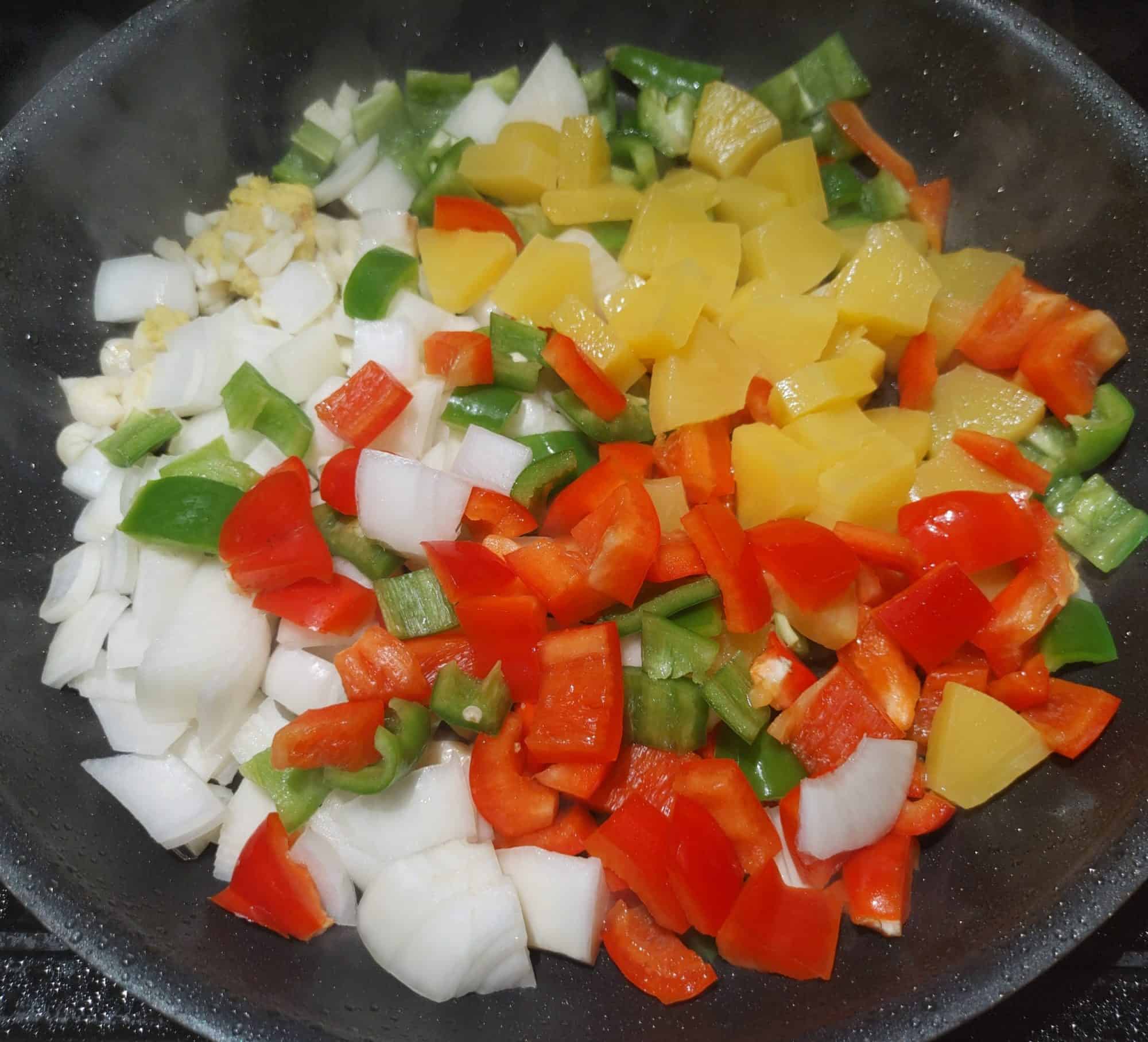 Easy Sweet and Sour Chicken "No Deep-Frying Required"