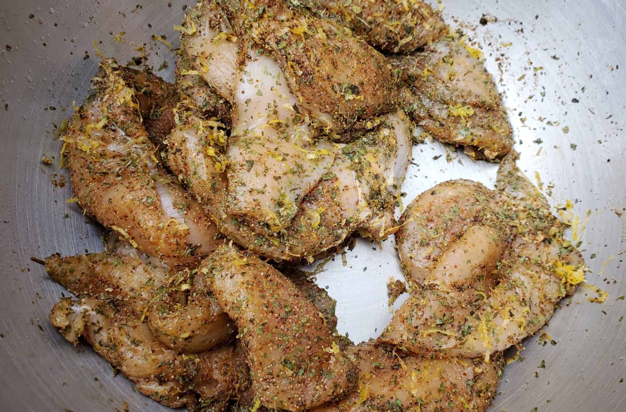 Crispy Chipotle Chicken Milanese with Chipotle Bean Salad