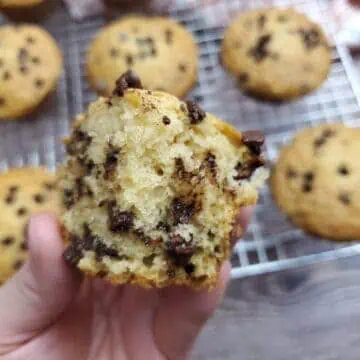 Easy and Quick Chocolate Chip Muffins