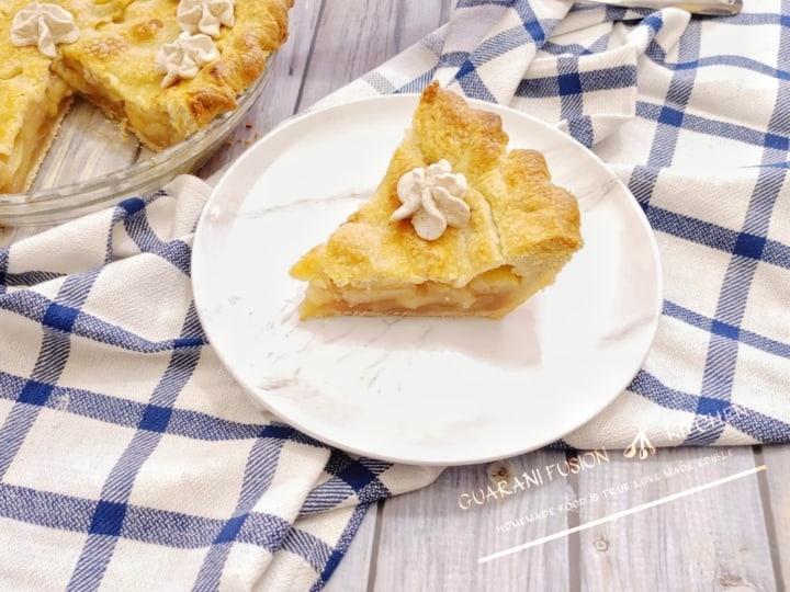 Perfect Apple Pie with Spiced Whipped Cream