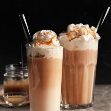 Caramel Frappuccino in 5 Minutes