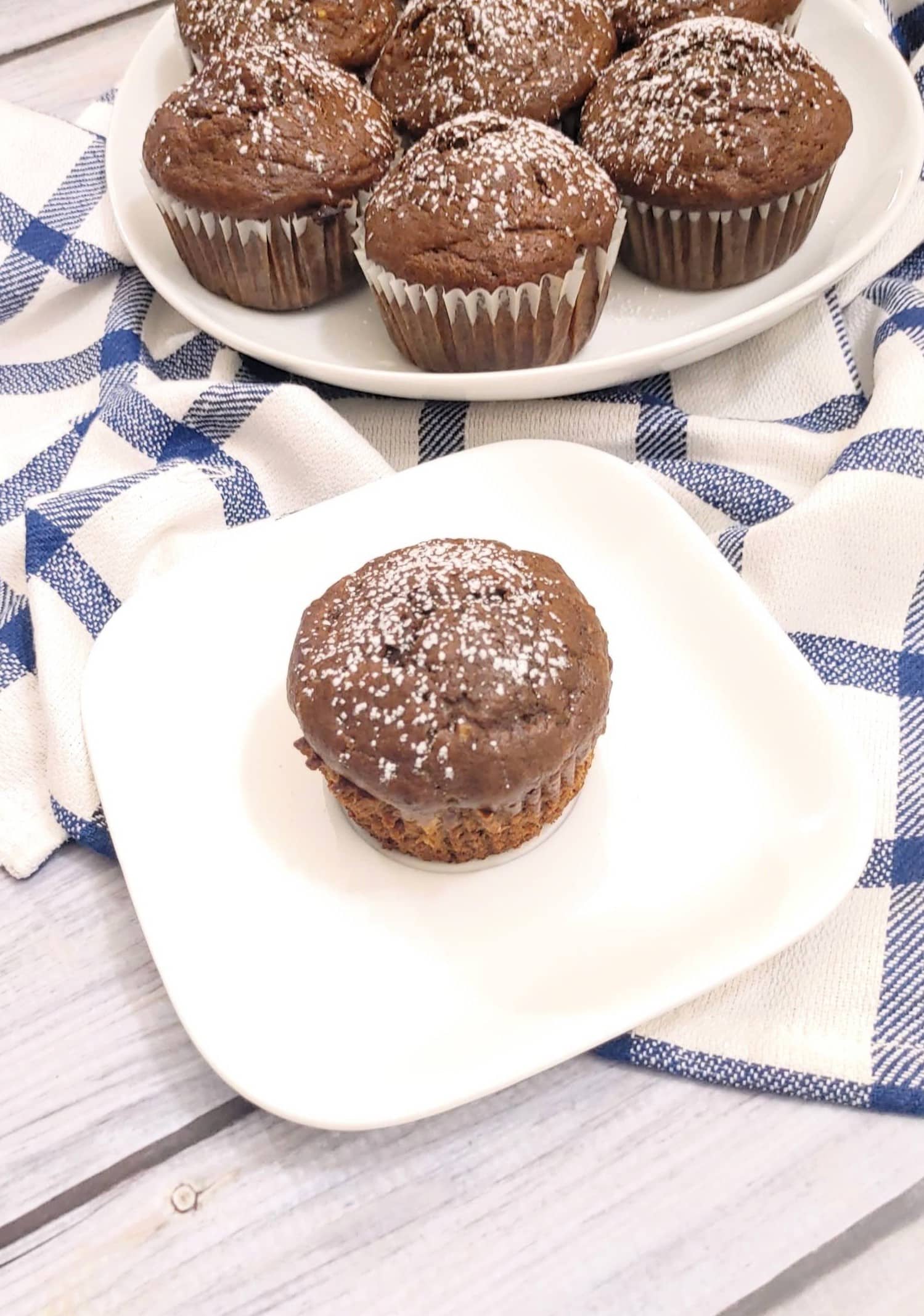 Chocolate Banana Muffins