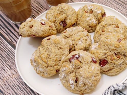 Mini Irish Soda Bread with Cranberries