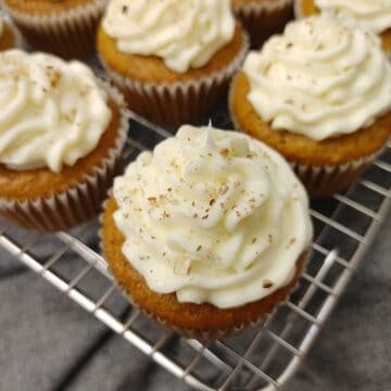 The Best Carrot Cake Cupcakes with Cream Cheese Frosting