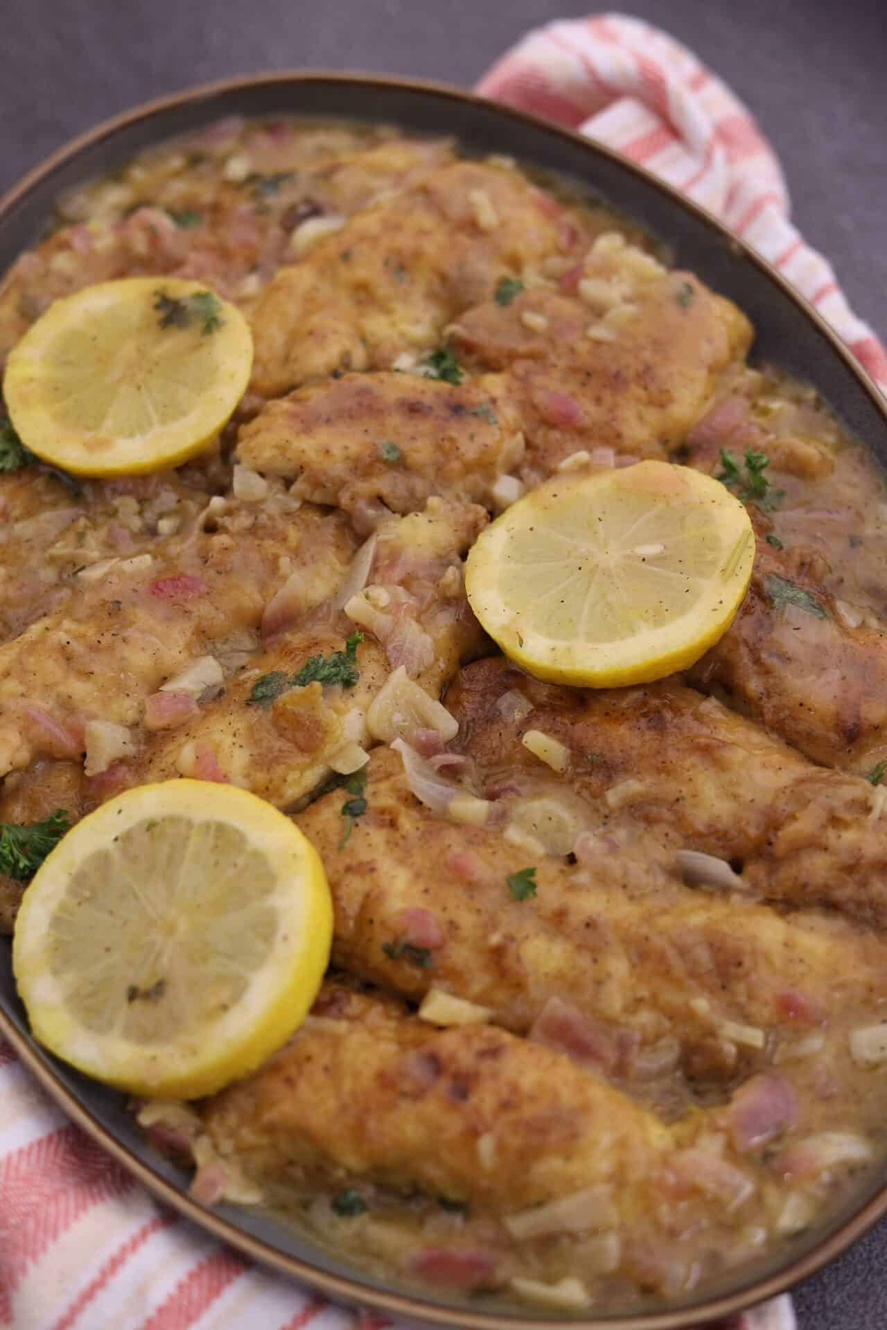 Homemade Chicken Scampi
