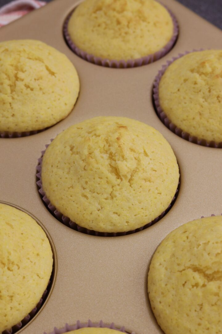 The Easiest Cornmeal Muffins