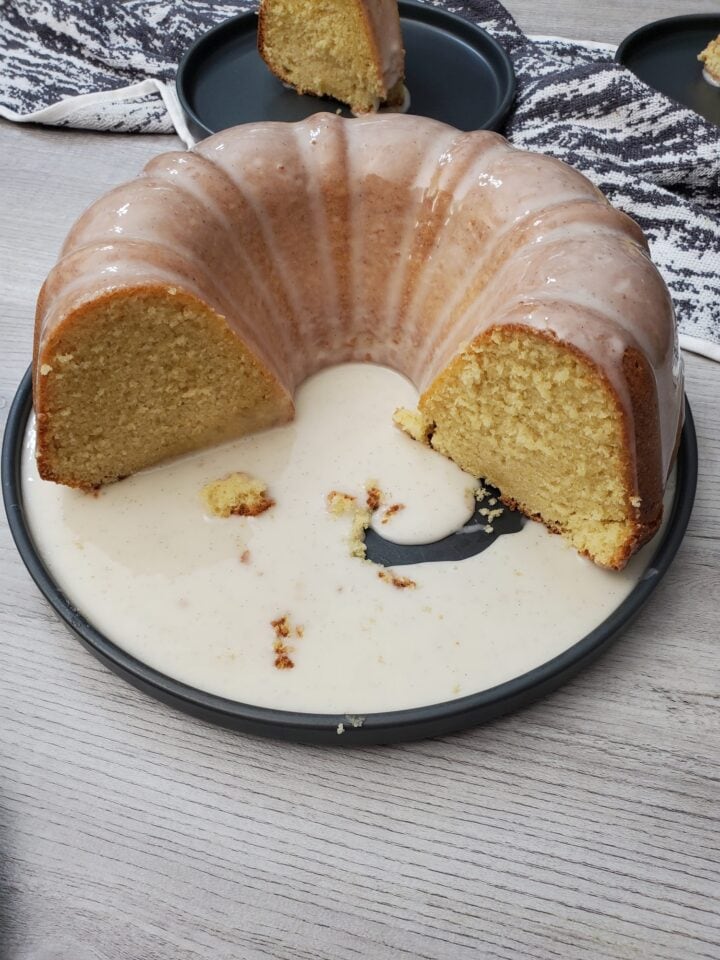 The Best Homemade Vanilla Bundt Cake with Vanilla Glaze