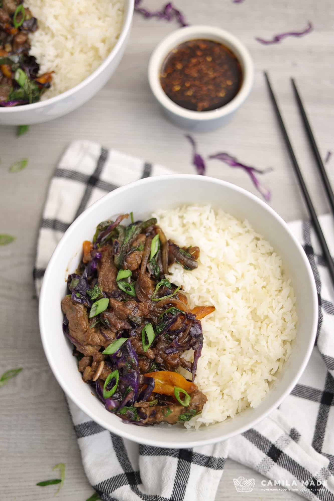 Easy Cabbage and Beef Stir Fry