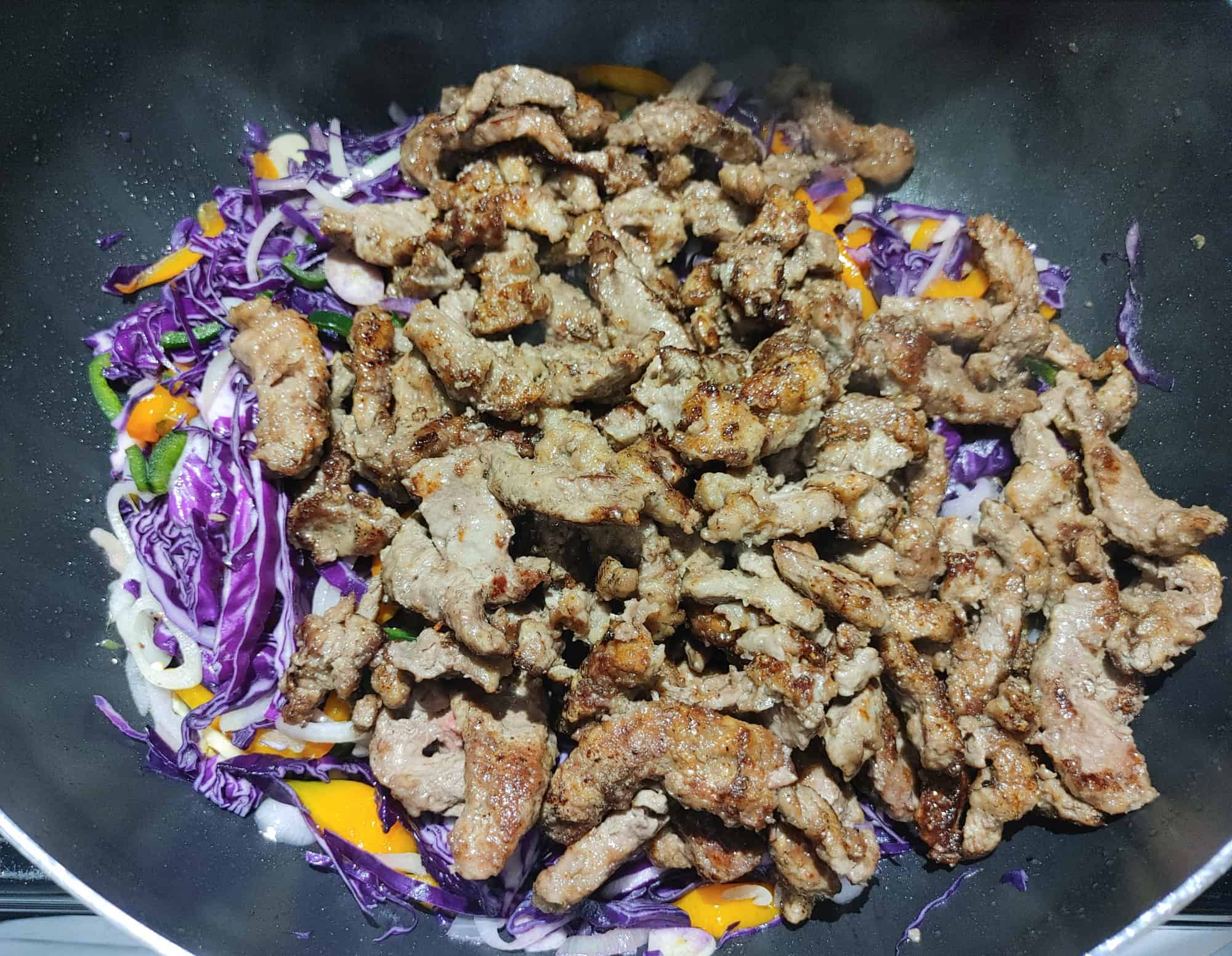Easy Cabbage and Beef Stir Fry