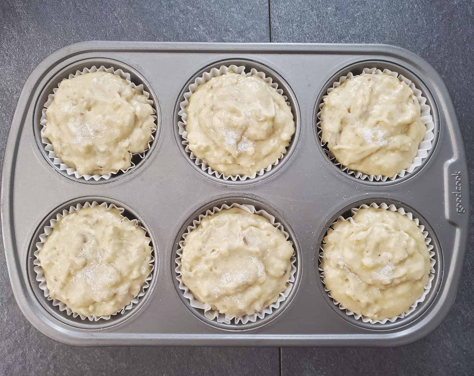 JUMBO BANANA MUFFINS