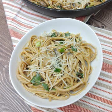 Creamy Pasta with Mushrooms and Caramelized Onions 7