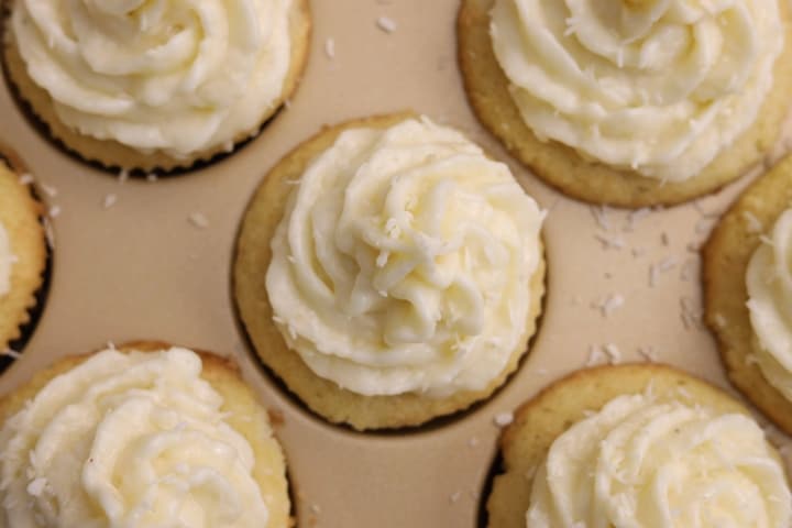 The Best Coconut Cupcakes 20