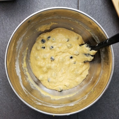 Blueberry Cornbread Muffins 9