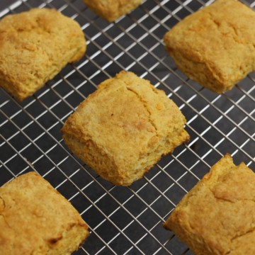 Sweet Potato Biscuits with Spiced Honey Butter 1