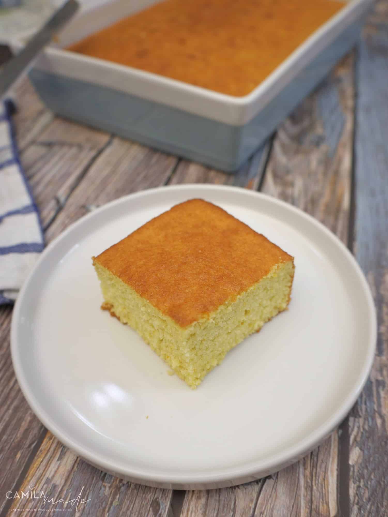The Best Orange Sheet Cake 9
