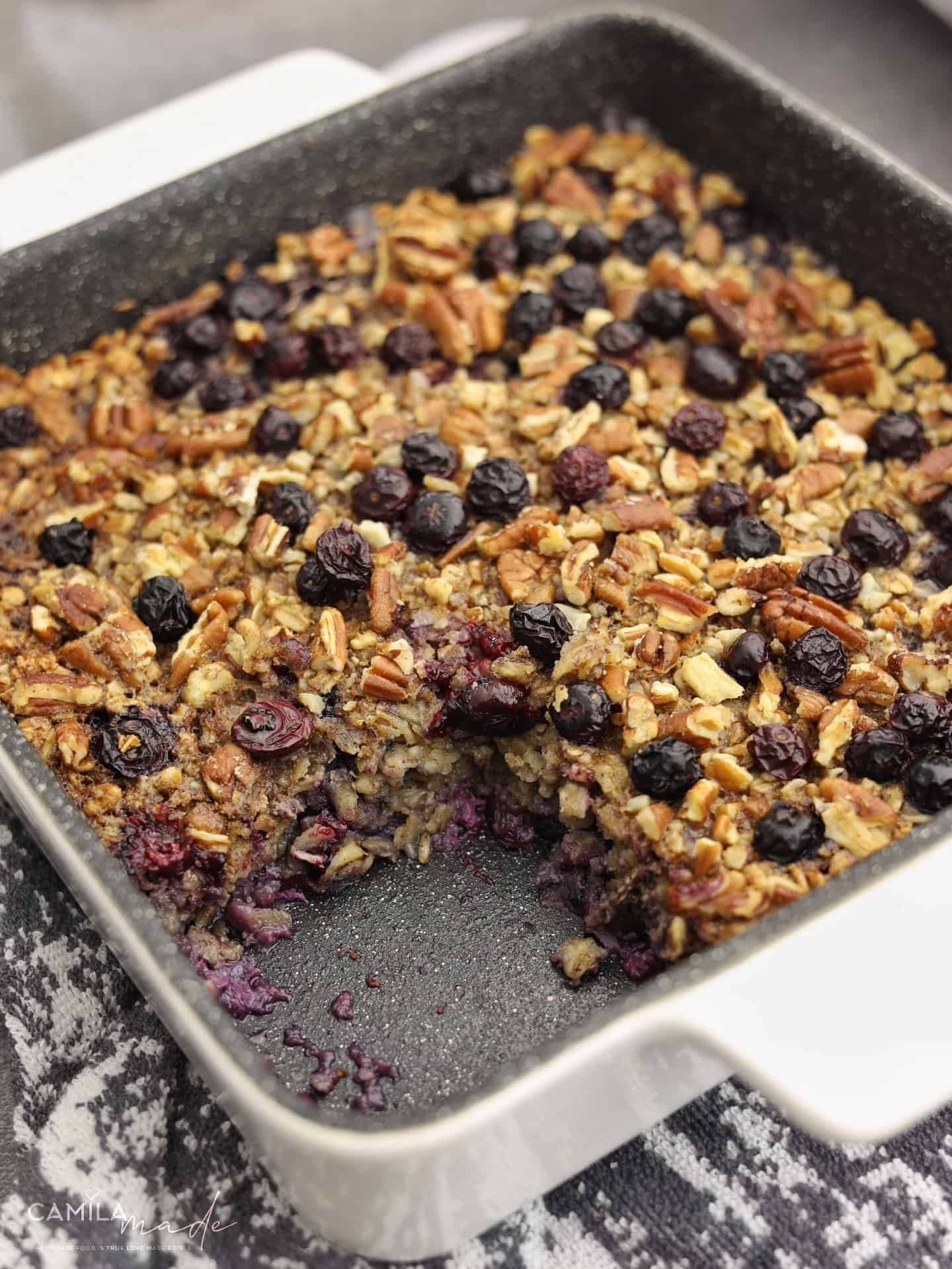 Blueberry Baked Oatmeal 1