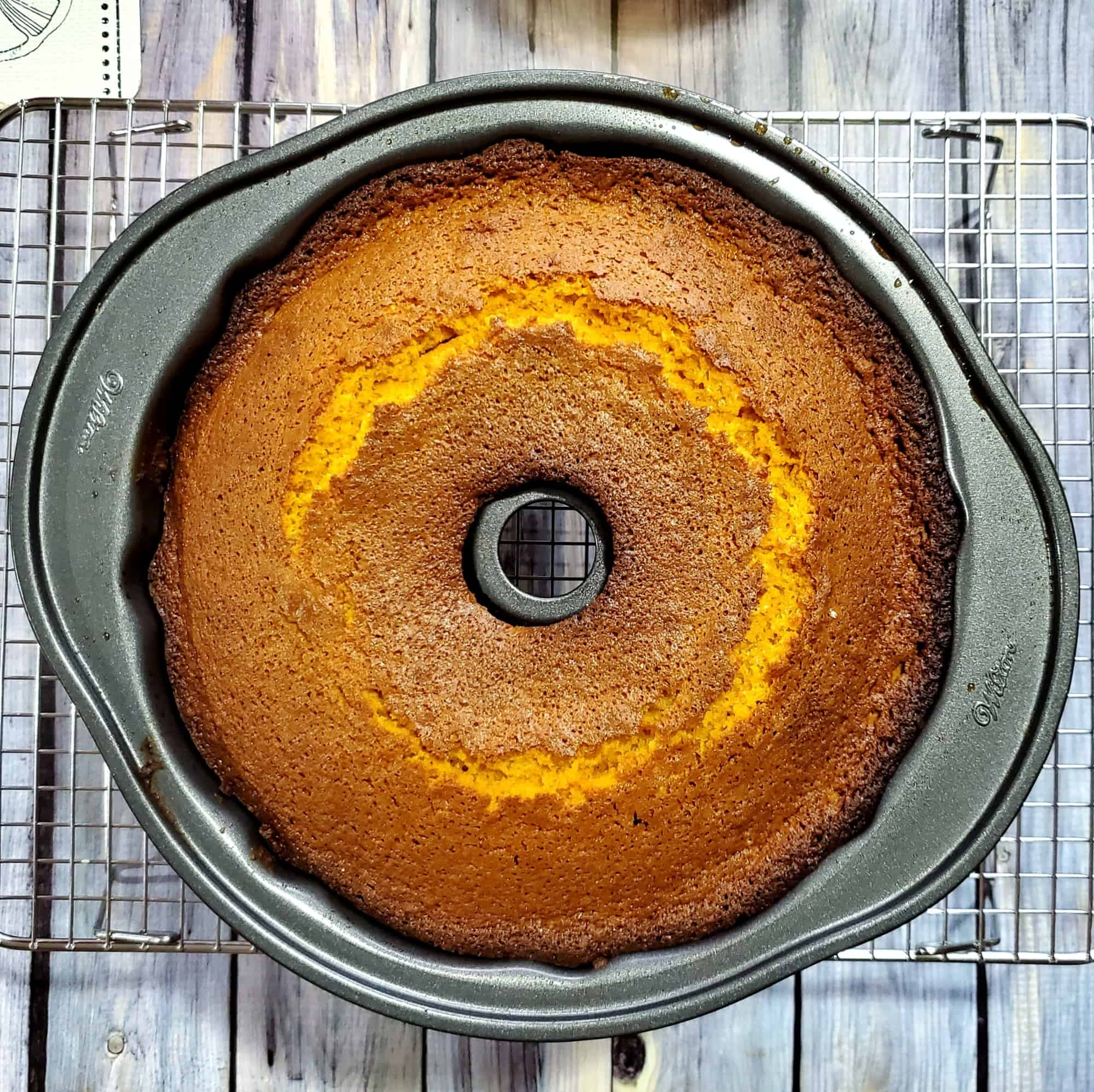 Easy Bundt Carrot Cake with Chocolate Chip 10